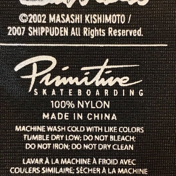 Primitive x Naruto Men's Shippuden Coaches Snap Jacket Size L - Picture 10 of 14